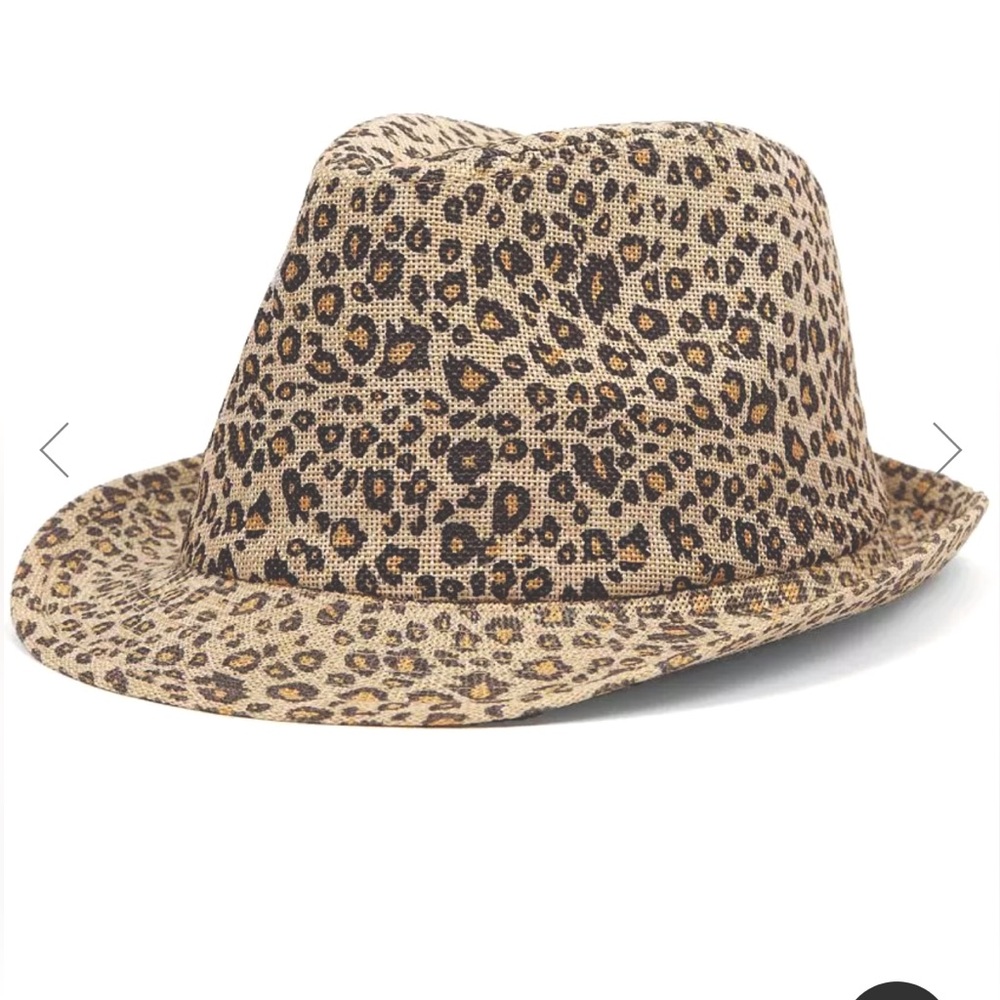 Leopard Fedora Hat. 🐆